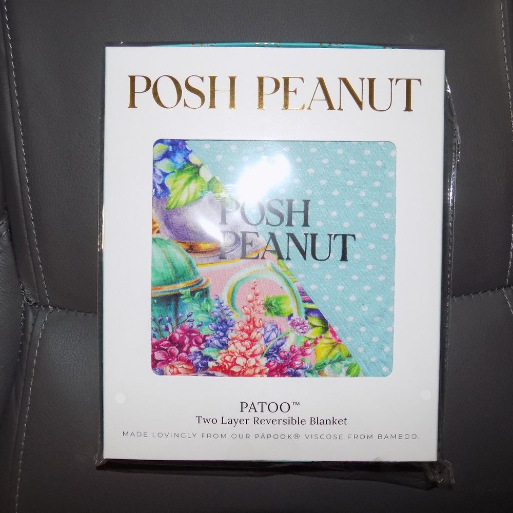 Posh Peanut Elizabeth & Robins Egg Polka Dot Patoo